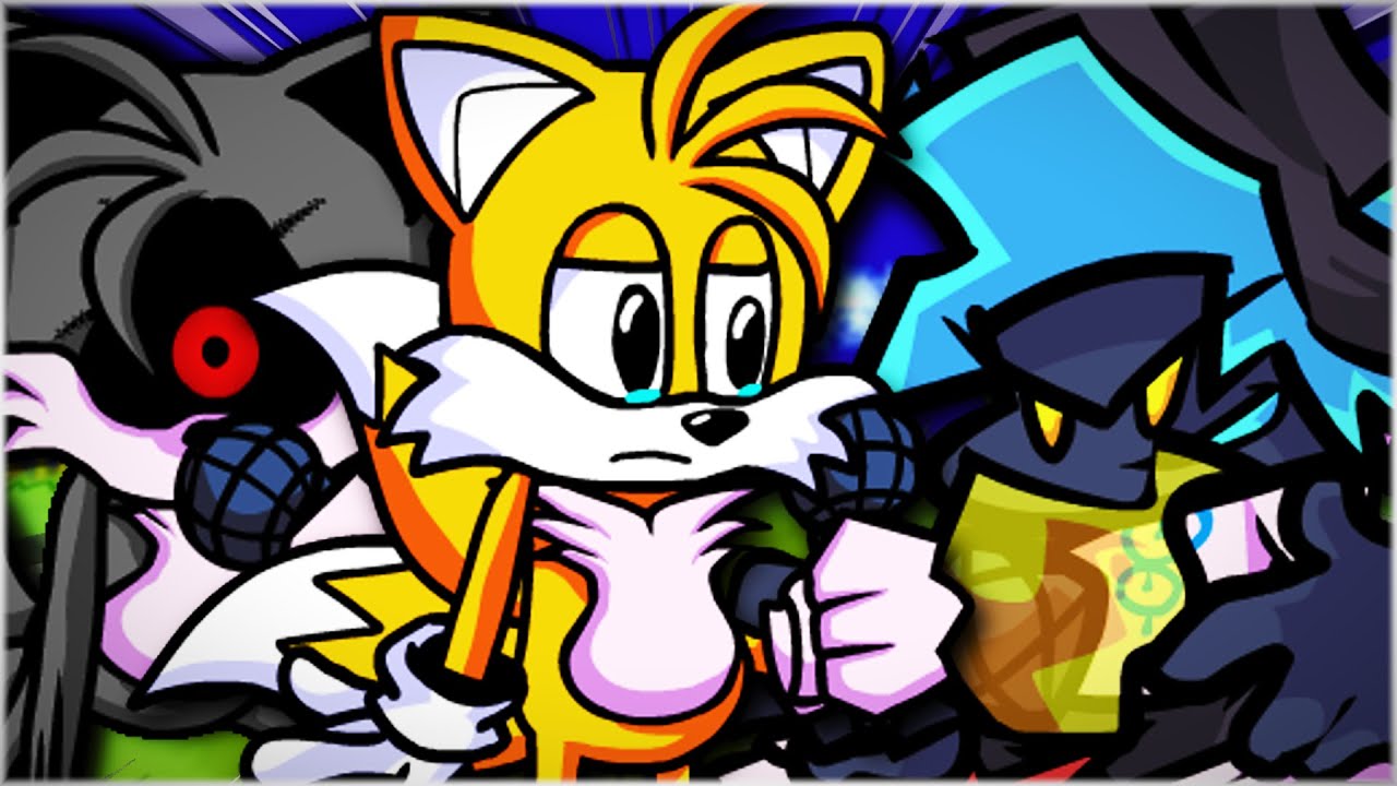 Tails mod. Tails exe Mod. Tails exe FNF.