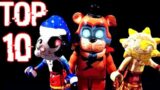 TOP 10 FNAF SECURITY BREACH SONG ANIMATIONS [Five Nights at Freddy's LEGO | Stop Motion | mcfarlane]