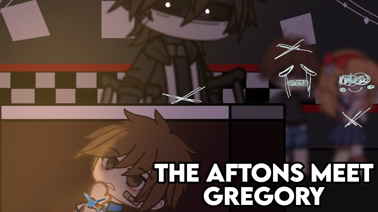 The Aftons Meet Gregory FNaF Afton Family Skit New World videos