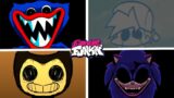 The Best Game Over Screen in fnf (Poppy playtime vs Bendy vs Sonic.exe vs Cuphead)