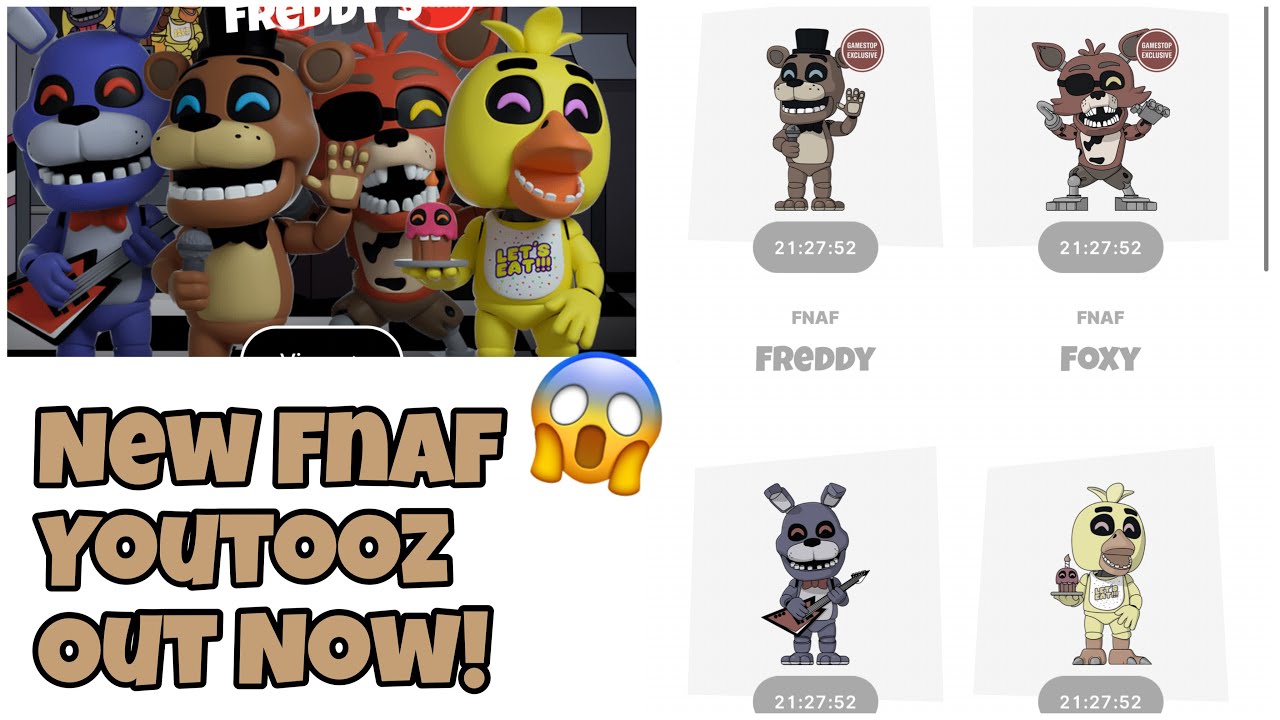 The New FNAF YouTooz Is Out Now!!! - New World Videos