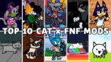Top 10 Cat FNF Mods (VS Kapi, Ankha, Cartoon Cat, Beluga, Gumball) – Friday Night Funkin'