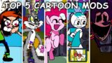 Top 5 Cartoon Mods #3 – Friday Night Funkin’