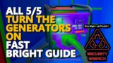 Turn the Generators On FNAF Find All 5/5