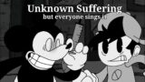 Unknown Suffering but everyone sings it Friday night funkin wednesday's infidelity animation