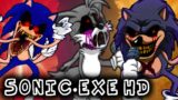 Vs Sonic.EXE HD 2.0 Full Week + Cutscenes | Friday Night Funkin'