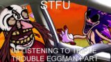 When the eggman part in triple trouble comes up(sonic exe fnf meme)