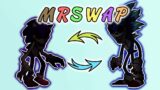 XENOPHANES SONIC and EXE SONIC (BLACK SUN) Swapped! (Mr Swap Speedpaint FNF)