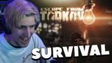 XQCOW SURVIVAL IN THE RESTRICTED AREA ESCAPE FROM TARKOV || FULL GAMEPLAY!