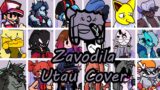 Zavodila but Every Turn a Different Character Sings (FNF Zavodila Everyone Sings It) – [UTAU Cover]