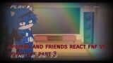 aphmau and friends react fnf vs sonic exe part 3