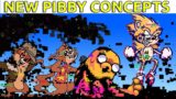 Friday Night Funkin' NEW Pibby Leaks/Concepts FNF Mod Come and Learn with Pibby!