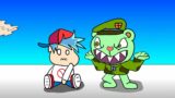Anime Chibi Fnf vs Finger || Friday Night Funkin' Animation || Flippy and Boyfriend