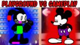 FNF Character Test | Gameplay VS Playground | Mickey Mouse | Corrupted Oswald