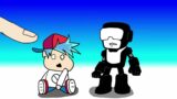 Anime Chibi Fnf vs Finger || Friday Night Funkin' Animation || Tankman and BF