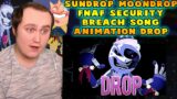 Sundrop / Moondrop FNAF SECURITY BREACH SONG ANIMATION "Drop" | Rockit Gaming & CG5 | Reaction