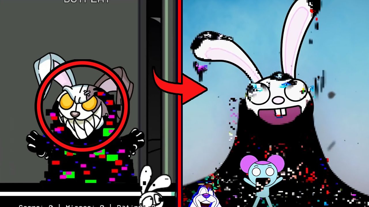 References In Pibby Vs New Corrupted Glitch Bunbun X Fnf Come And Learn With Pibby New World 4227