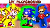 FNF Character Test | Gameplay VS Playground | Sonic, Tails