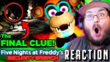 Game Theory: FNAF, The Clue That ALMOST Solves Everything! (FNAF Security Breach) FNAF REACTION!!!