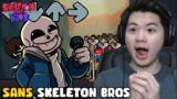 BOYFRIEND MASUK KE UNIVERSE UNDERTALE!! | Skeleton Bros [CHAPTER 1] – Friday Night Funkin