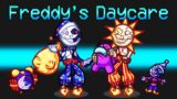 BREAKING OUT of the FNAF DAYCARE in Among Us! *NEW MOD*