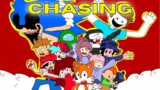 CHASING TAILS.EXE But Everyone Sings It | FNF Animation