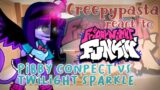 Creepypasta react to friday night funkin X Pibby conpect Vs twilight sparkle + subtitle (READ DEKS!)
