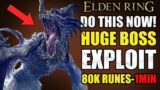 DO THIS NOW! 80K RUNES IN 1 MINUTE – LEVEL 710 SUPER FAST | Elden Ring NEW Fast/Easy XP/Rune Farming
