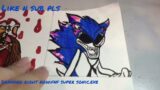DRAWING FRIDAY NIGHT FUNKIN MODS THAT I LIKE (PART 17) (TRIPLE TROUBLE) (SONIC.EXE 2.0 UPDATE)