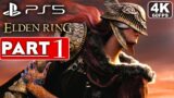 ELDEN RING Gameplay Walkthrough Part 1 FULL GAME [4K 60FPS PS5] – No Commentary
