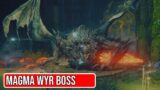 ELDEN RING MAGMA WYRM MAKAR BOSS – THERE IS ALWAYS A FIRE/LAVA SPITTING MONSTER IN SOULS GAMES