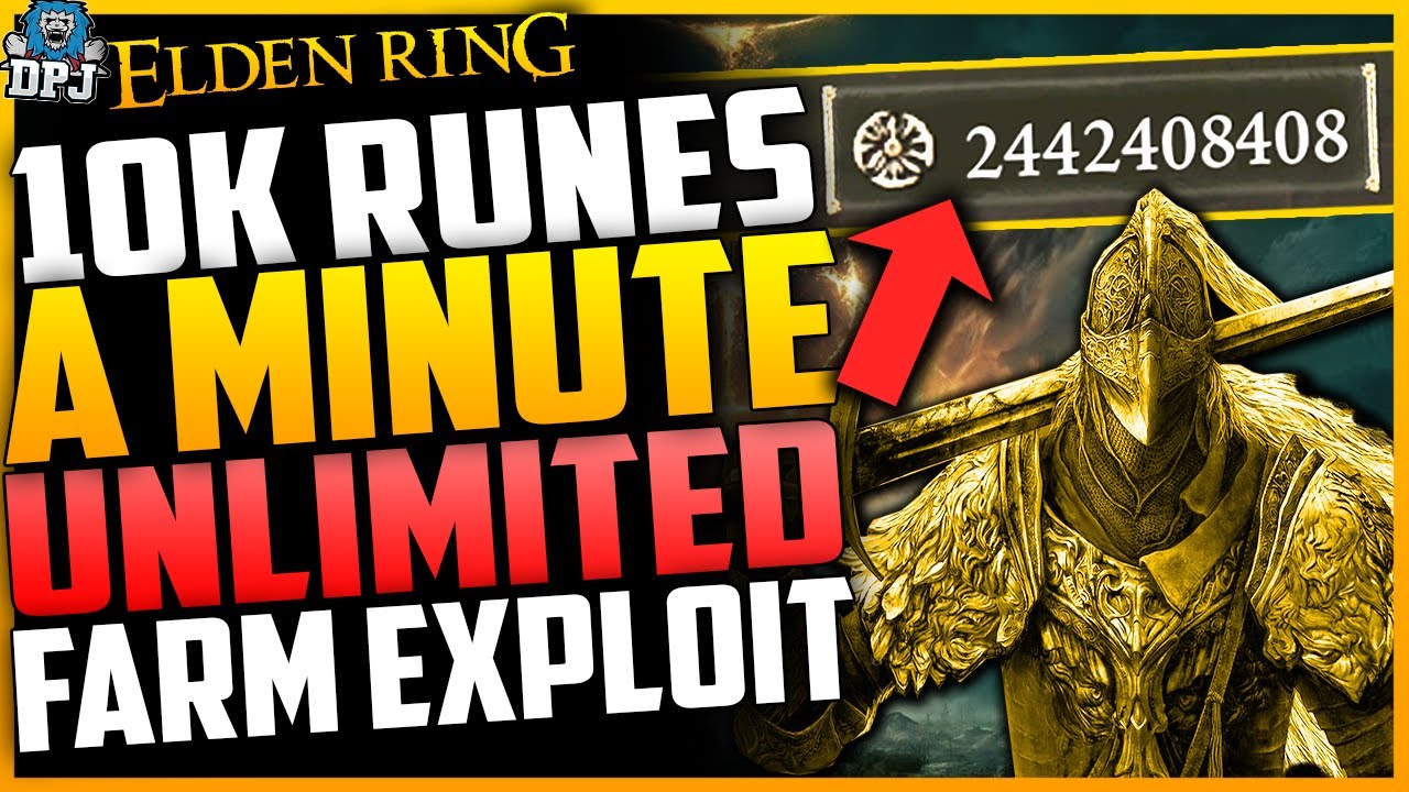 Elden Ring 10k RUNES A MINUTE FARM EXPLOIT EASY WITHOUT FIGHTING