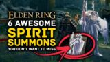 Elden Ring | 6 Awesome Spirit Summons You Don't Want to Miss!