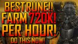 Elden Ring | 720K Runes Per Hour! | BEST Unlimited Rune Farm! | Best Way To Level Up!