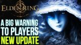 Elden Ring – An Important Update From Bandai Namco & Huge PSA To Players (Elden Ring New Update)