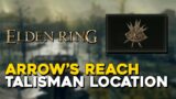 Elden Ring Arrow's Reach Talisman Location (More Arrow Range)