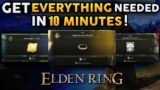 Elden Ring – Get Everything You NEED AT THE START! (Map, Mount And Summon Beast)