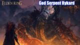 Elden Ring – God Serpent Rykard Boss Fight & Cutscenes