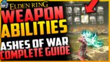 Elden Ring: How To Get ASHES OF WAR – FULL GUIDE – Weapon Abilities – How To Get Whetstone Knife