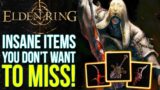 Elden Ring – Most Insane Early  Weapons & Items You Don't Want To Miss! Elden Ring Tips & Tricks