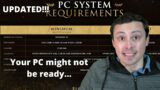 Elden Ring PC System Requirements Analysis (Updated w/Official recommended specs)