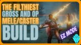 Elden Ring The Most Powerful & OP Melee Caster Build Easy Mode