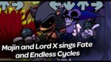 Endless Cycles Fanmade +  Fate but Lord x and Majin sings it | Friday Night Funkin'