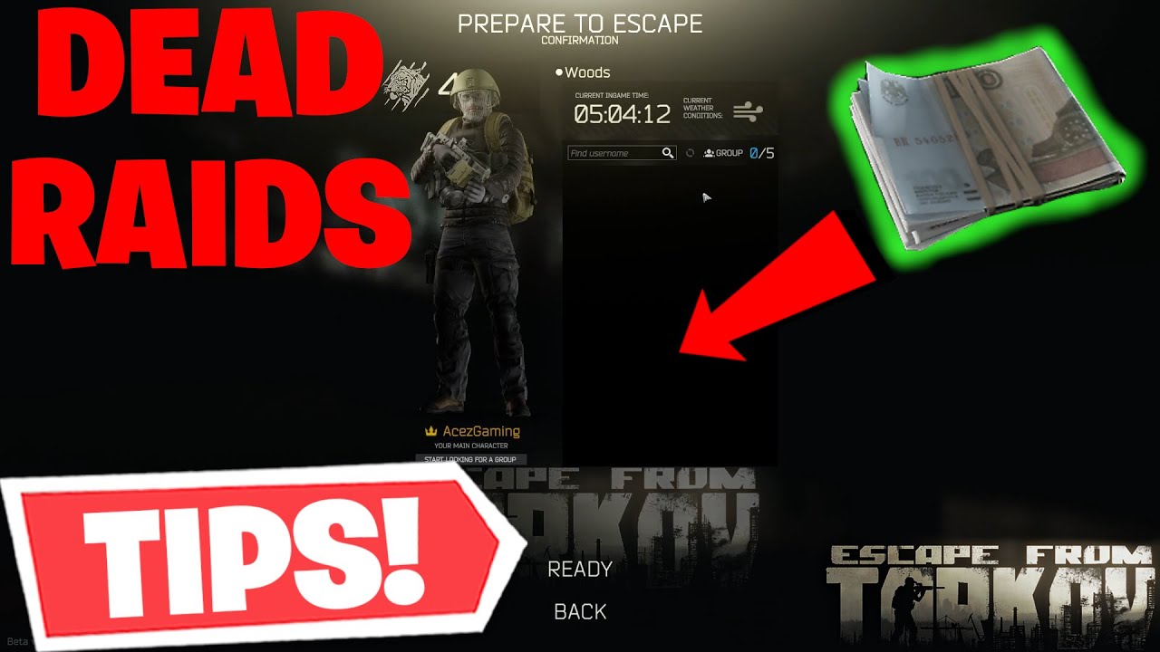 Escape From Tarkov Tips For Finding DEAD Raids & Servers! New World