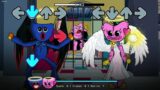 Evil Huggy Wuggy Vs Angel Kissy Missy (New Characters) / Playtime / FNF New Mod x Poppy Playtime