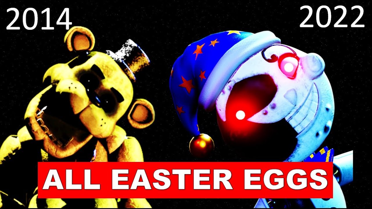 Fnaf Security Breach Easter Eggs at Johnny Duffy blog