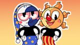 [FNAF SB] Sun and Moon in the Kingdom of Crooked Mirrors | CUPHEAD MULTIVERSE