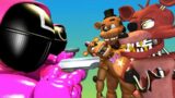 FNAF SECURITY BREACH TRY NOT TO LAUGH ANIMATIONS SQUID Game | MEMES COMPILATION