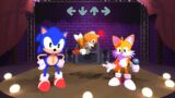 FNF 3D Sonic & Tails.exe Test and Animation Comparision.