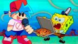 FNF Boyfriend trying to get a pizza from Spongebob – Terra